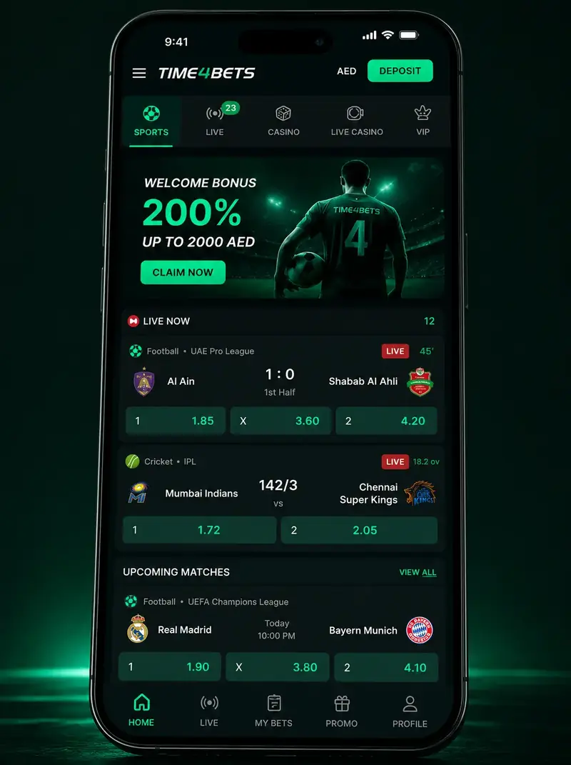 تطبيق Time4Bets